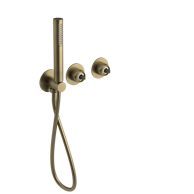 SAPHO Ugradbeni tuš set ULTRAMIX s ručnim tušem, 2 izlaza, mat zlato