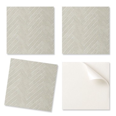 COLORAY Samoljepive PVC pločice s uzorkom riblje kosti, 50 x 50 cm, 4 kom., varijanta 3