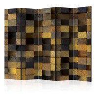 Sobna pregrada u 5 dijelova Wooden cubes II 225x172