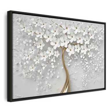 Slika Magic Magnolia, jednodijelna, široka, 90x60 cm