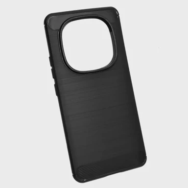 +CLASS Maskica Karbon Mat za Xiaomi Redmi Note 14 Pro 5G / Poco X7, crna