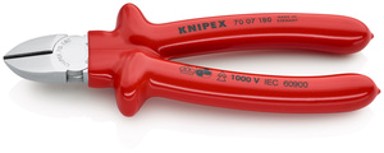 KNIPEX Kliješta bočna sječa, 180 mm, 1000V