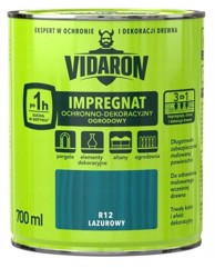 Śnieżka vidaron impregnat za drvo lazura R12 0,7L