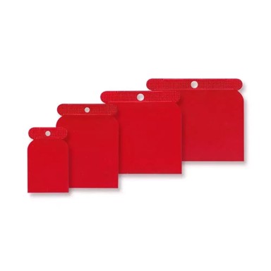 DEDRA Set slikarskih lopatica, plastične, 4 kom. (50-120 mm)