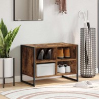 Ormar za cipele Dimni hrast 60 x 35 x 44 cm, konstruirano drvo