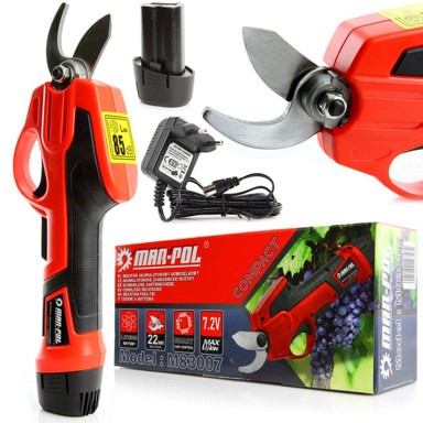 MAR-POL Akumulatorske škare za obrezivanje Cordery 7,2V, do 22 mm