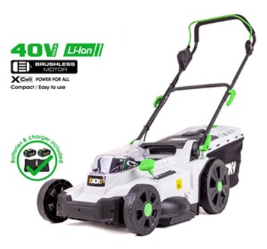 ADK Akumulatorska kosilica SF8A107-J, 40 V, baterija 2x4 Ah, dvostruki brzi punjač