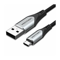 VENTION USB 2.0 kabel, A na Micro-B, 1.5 m, sivi, VEN-COCHG