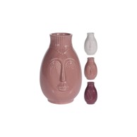 Vaza oblik lica 11x19 cm - 3 boje