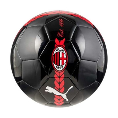 PUMA Nogometna lopta AC Milan Prematch Ball, vel. 5, crna