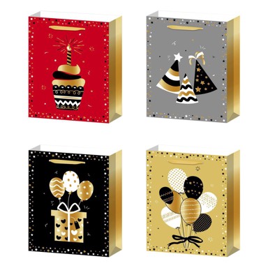 Poklon vrećica, 24x8x18 cm, rođendan