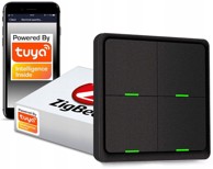 RTX Daljinski upravljač 12 scena 4P ZigBee tuya, crni