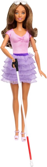 MATTEL Lutka slijepa Barbie Fashionistas HRH17