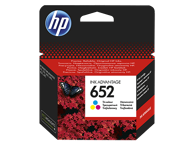 HP Tinta 652 F6V24AE, cijan-magenta-žuta