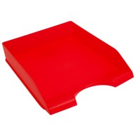 FOROFFICE Ladica za spise, A4, 256x66x348 mm, crvena
