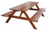 ROJAPLAST Vrtna garnitura Piknik set, 180 cm, lakirana