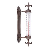 ESSCHERT DESIGN Vanjski termometar od lijevanog željeza Antique