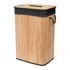 COMPACTOR Crna/u prirodnoj boji bambusova košara za rublje 78 l Bamboo