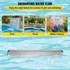 VEVOR Fontana za bazen Waterfall PQSB-8283, 90 x 11,5 x 8 cm, srebrna