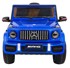 Auto na akumultor Mercedes G63, plavi, lakirani