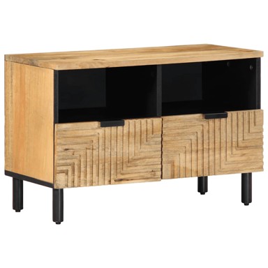 TV Ormarić smeđi 70x33x46 cm Puno drvo Mango