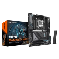 GIGABYTE Matinča ploča X870 Gaming X, WiFi7, DDR5, SATA3, USB4, DP, 2.5GbE, WiFi 7, AM5 ATX