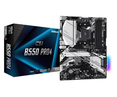 ASROCK Matična ploča B550 Pro4, AMD B550, ATX, s. AM4