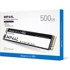 TEAMGROUP SSD disk MP44L, M.2 NVMe, 500 GB, PCIe 4.0