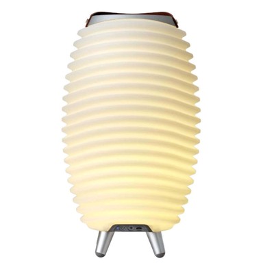 KOODUU LED stolna svjetiljka Synergy 35 sa zvučnikom i hladnjakom za piće 41 x 24 cm, bijela