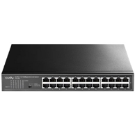 CUDY neupravljani mrežni preklopnik FS1024 Fast Ethernet, crni