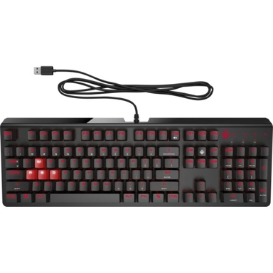 HP Tipkovnica OMEN by Encoder Keyboard, USB, QWERTY US međunarodna, crna