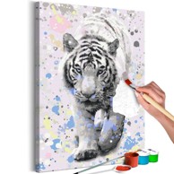 Slika za samostalno slikanje White Tiger 40x60