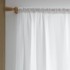 PINEAPPLE ELEPHANT Bijela prozirna zavjesa 140x229 cm Muscat Waffle