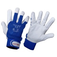 PROFIX Rukavice od kozje kože, plave, L, L270609K