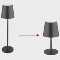 GLOBO LED stolna svjetiljka Vannie 58438G, zlatna