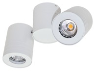 Nagradbena spot rasvjeta Faretto r2 alu, bijela