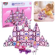 Magnetni blokovi Ružičasti blokovi 126 kom