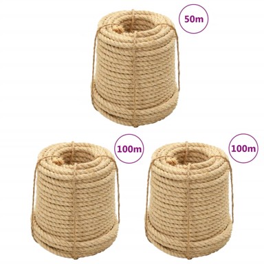 Konop sisal, 3 kom, 16 mm, prirodna
