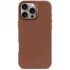 Decoded Leather Backcover MagSafe maskica za iPhone 16 Pro Max, smeđa