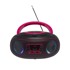 DENVER Prijenosni radio Boombox TCL-212BT, Bluetooth, USB, SD, AUX ulaz, ružičasta