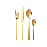 BITZ Set pribora za jelo 16 kom Brass, željezo, mjeden