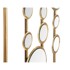 MAURO FERRETTI Zidni metalni ukras Small Mirrors, 35,5 x 90 cm