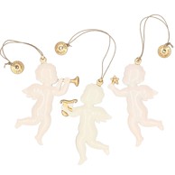 SPRINGOS Set božićnih ukrasa Anđelići, 3 komada  