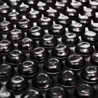 Plutajući pravokutni PE solarni pokrivač za bazen 8 x 5 m crni