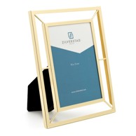 ZILVERSTAD Metalni stojeći/viseći okvir u zlatnoj boji 10x15 cm Prisma 