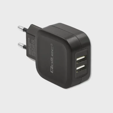 QOLTEC punjač model 50186 17W 5V 3.4A 2xUSB