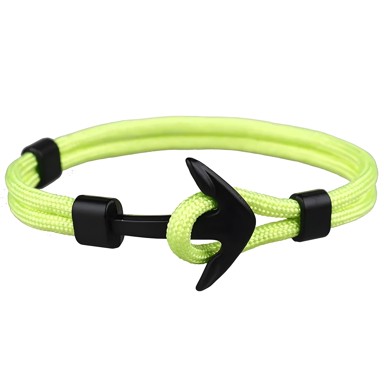 Narukvica Rope Anchor, zelena