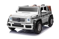 MERCEDES Licencirani auto na akumulator Benz Maybach G650 Strong, dvosjed, bijeli