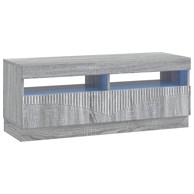LED TV kabinet od konstruiranog drva, siva sonoma