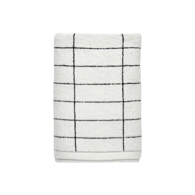 METTE DITMER DENMARK Bijeli pamučni ručnici u setu od 2 kom 40x60 cm Tile Stone